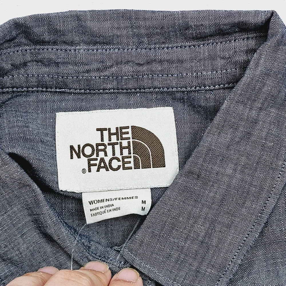 The North Face chambray shirt